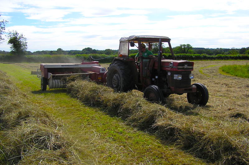 Photo of a tractor - copyright Mike Dodd