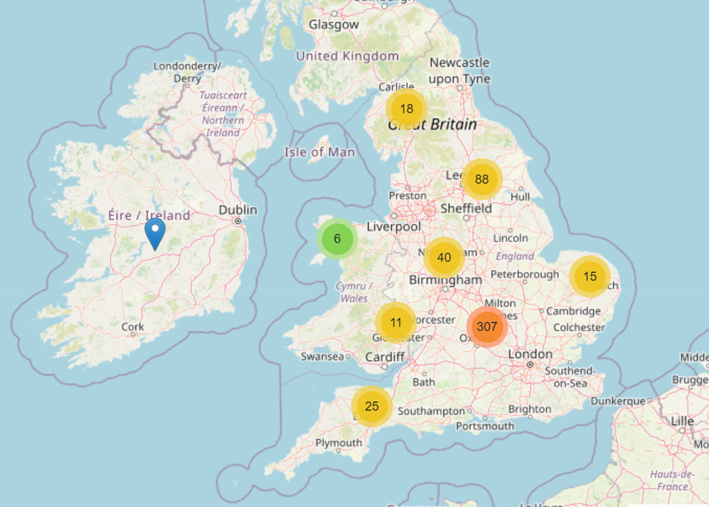 Image of floodplain meadows map